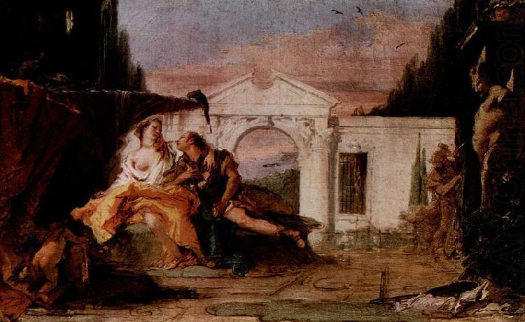 Giovanni Battista Tiepolo Rinaldo und Armida, Entwurf fur gleichnamiges Munchner Gemalde china oil painting image